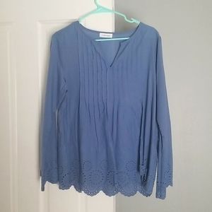 Calvin Klien Flare Sleeve Blouse